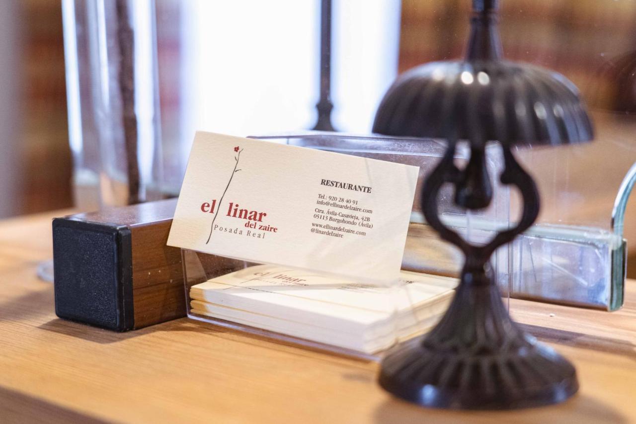 Posada Real Restaurante El Linar Del Zaire Burgohondo Zewnętrze zdjęcie